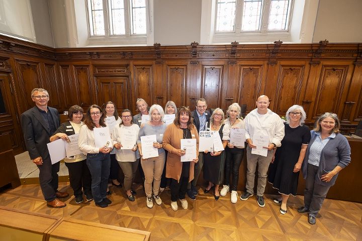 Gruppenbild Dienstjubiläum